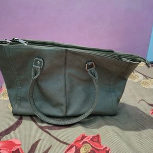 Grey Hand purse