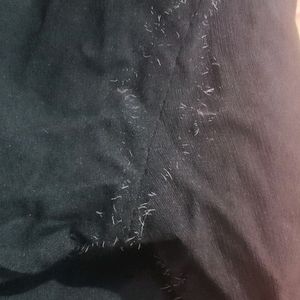 black active joggers for women (flaw shown)