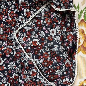 foral print kurti👀