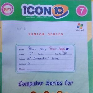 ICON 10 FOR CLASS 7TH.