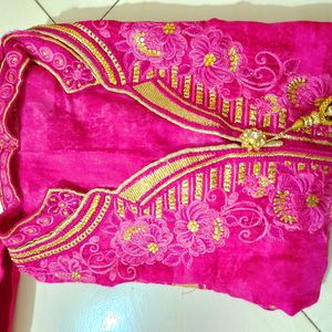 Pink Kurti Set