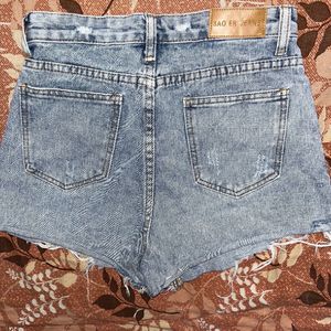 Denim short