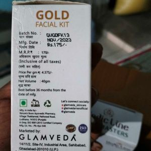 Glamveda Gold Facial Kit