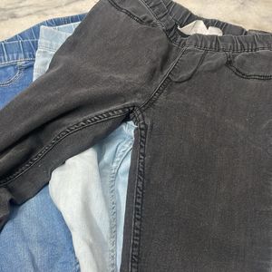 Combo Jeans For Girls 4-5 Years Old