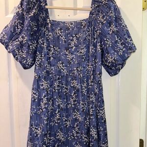 Mango Women's Blue Dress