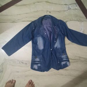 Denim Party Blazer