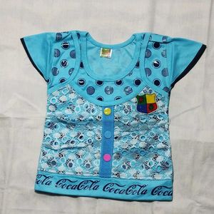 Baby Girl Dress 18-24 Month Cyan Like A NEW