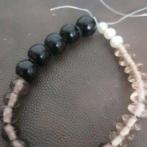 Real Pearls And Glass Beads For DIY Bracelet