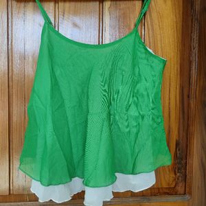 Blue & Green Top(2)For Womens