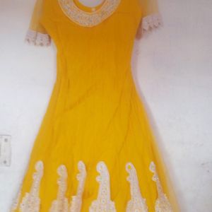 Yellow Frock Suit