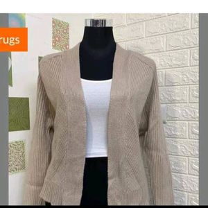 Nude Winter Knitted Shrug