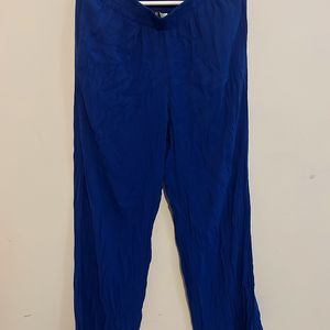 H&M Navy Blue Trouser With Pockets