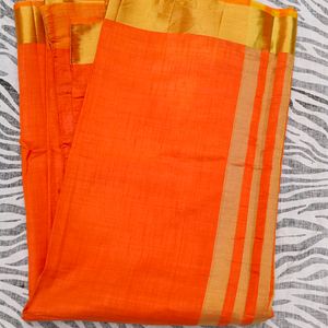 Pattu border saree