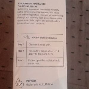 10% Niacinamide Clarifying Serum+Freebie