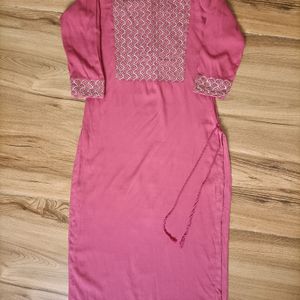 ROSE PINK KURTI