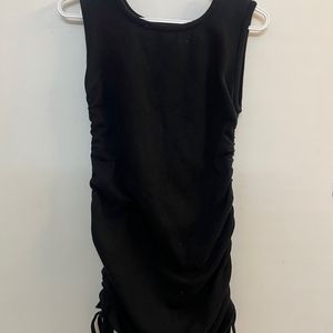 Y2k Drawstring Bodycon Dress