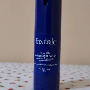 Foxtale Retinol Night Serum