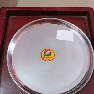 New Big Stainless Steel Thali