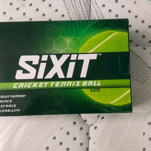 SIXIT CRICKET GREEN BALL NEW SEAL PACK BOX