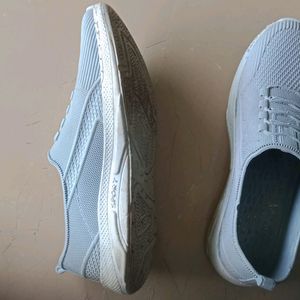 Grey shoes