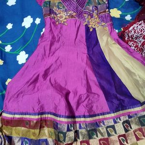 bnarsi pattern long kurti Or gown