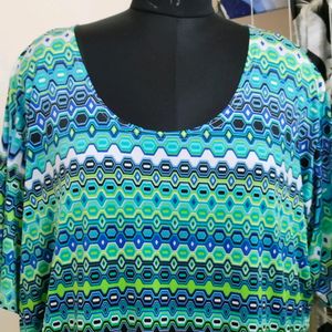 Plus Size Multi Colour Top