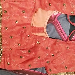 Party wear heavy saree