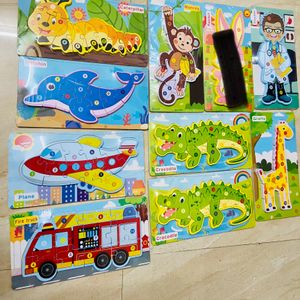 Wooden Puzzles - New