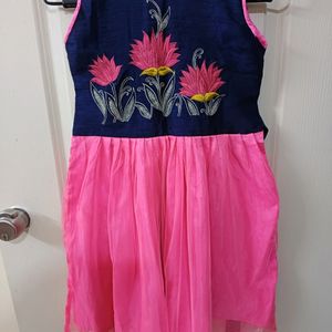 Party Wear And Embroidered Frock