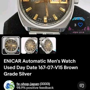 ENICAR Automatic Men's Watch