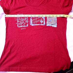 2 Large And 1 M Sized Tshirt In Cotton Hoisery