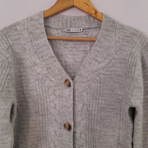 Grey Sweater Style Top (Women's)