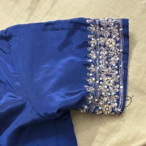 Silk Embroidered Saree