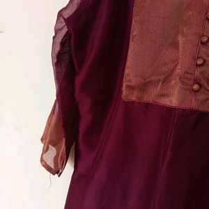 Viscose Kurta Set With Dupatta