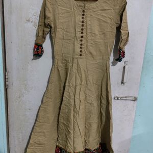 Multicolour Anarkali For Navaratri