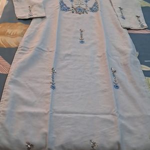 Kurta Set With Banarasi  Dupatta