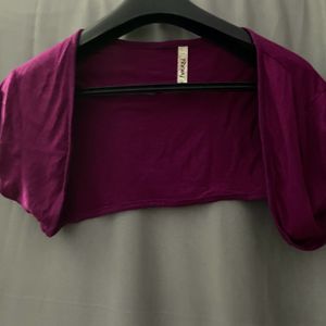 Pink Short Shrug