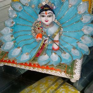 White Laddu Gopal Ji