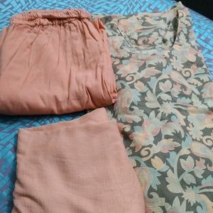 3 Peice Kurta Pant Set