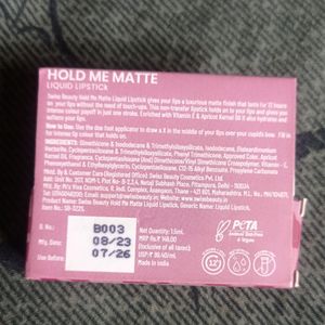 Swiss Beauty Hold Me Matte Mini