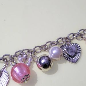 Coquette Love: Imported Charm Bracelet