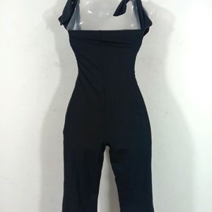 Black Skinny Fit Jumpsuit (Women's)