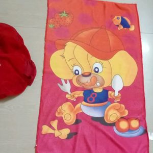 Kids School Bag With Towel