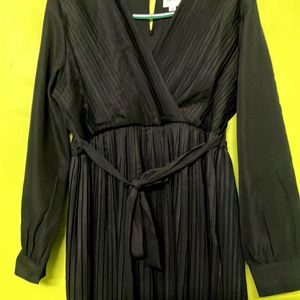 Black Awesome Dress Ruffled