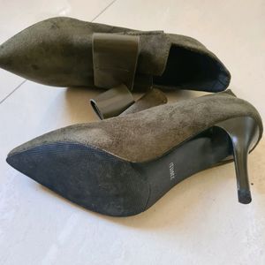 Suede Heels