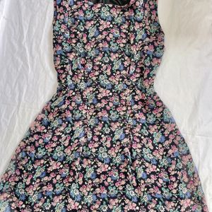 Vintage Floral Top/Mini Dress