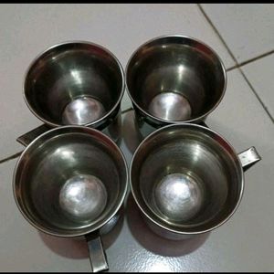 Old & Strong Stainless Steel Cup Set Of 5