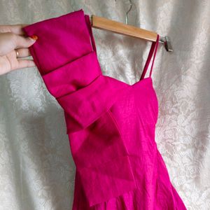 Hot Pink Designer Dress