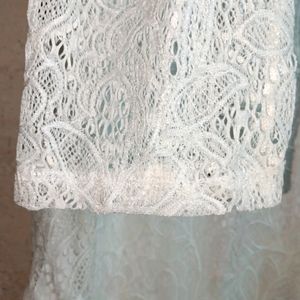 🇨🇳 MILLER'S Trendy Lace Top Layered White