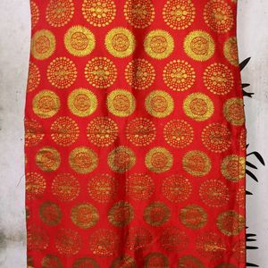 📢SALE 💰🛒 RED KURTI with GOLDEN THREAD WORK